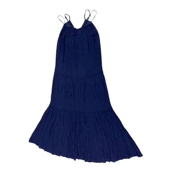 L Love Crochet Sleeveless Small Navy Blue - Picture 4 of 6